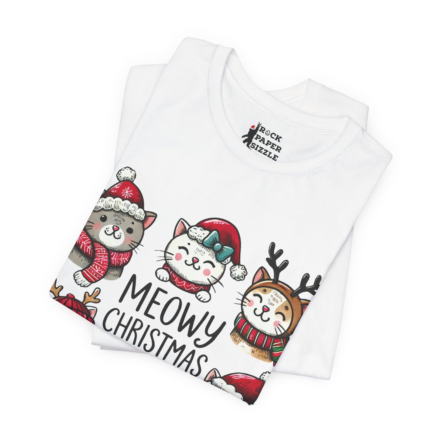 Meowy Christmas T-Shirt