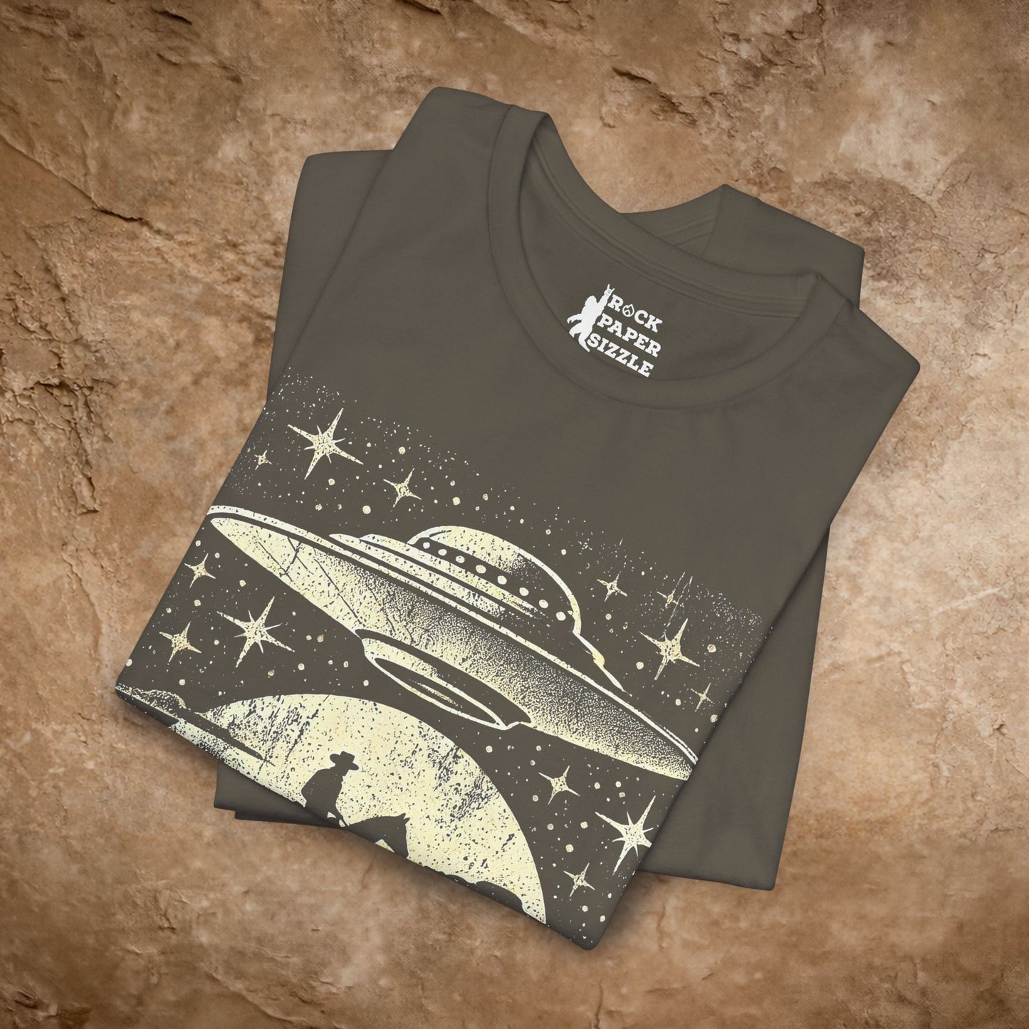 UFO Cowboy Moon