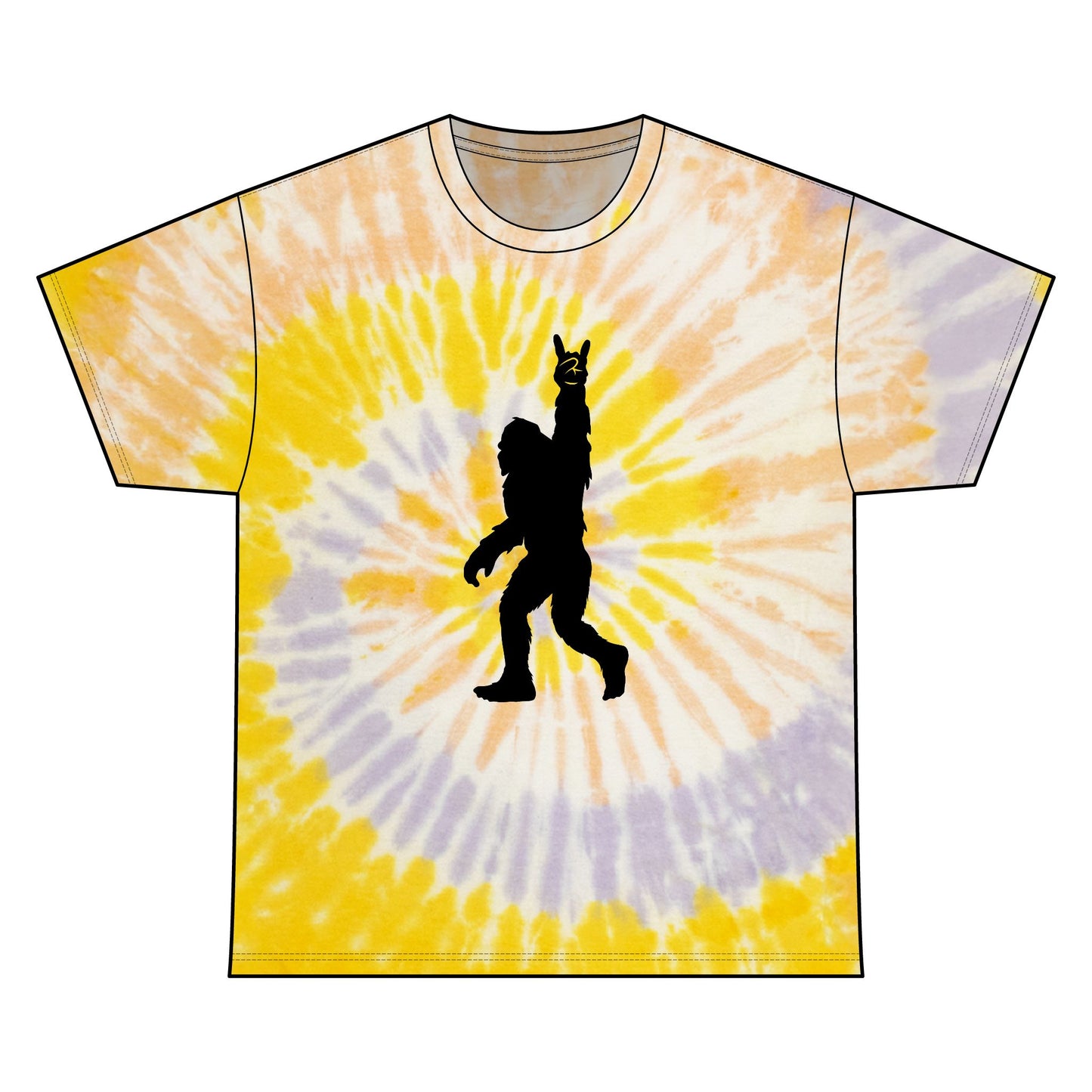 Tie Dye Squatch Tee