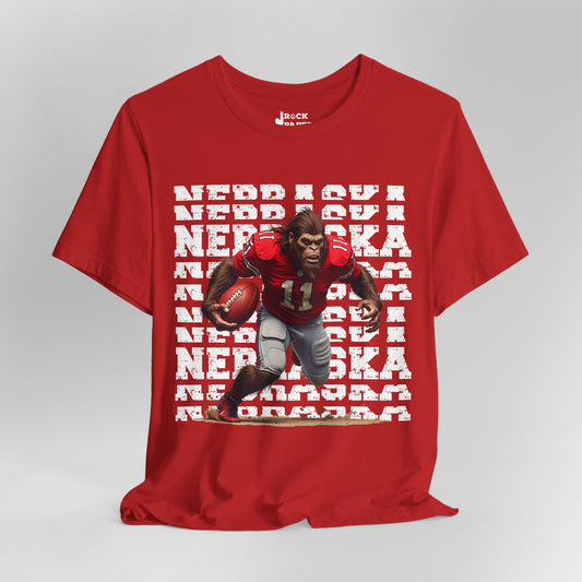 Bigfoot Nebraska T-Shirt - NCAA Husker Football