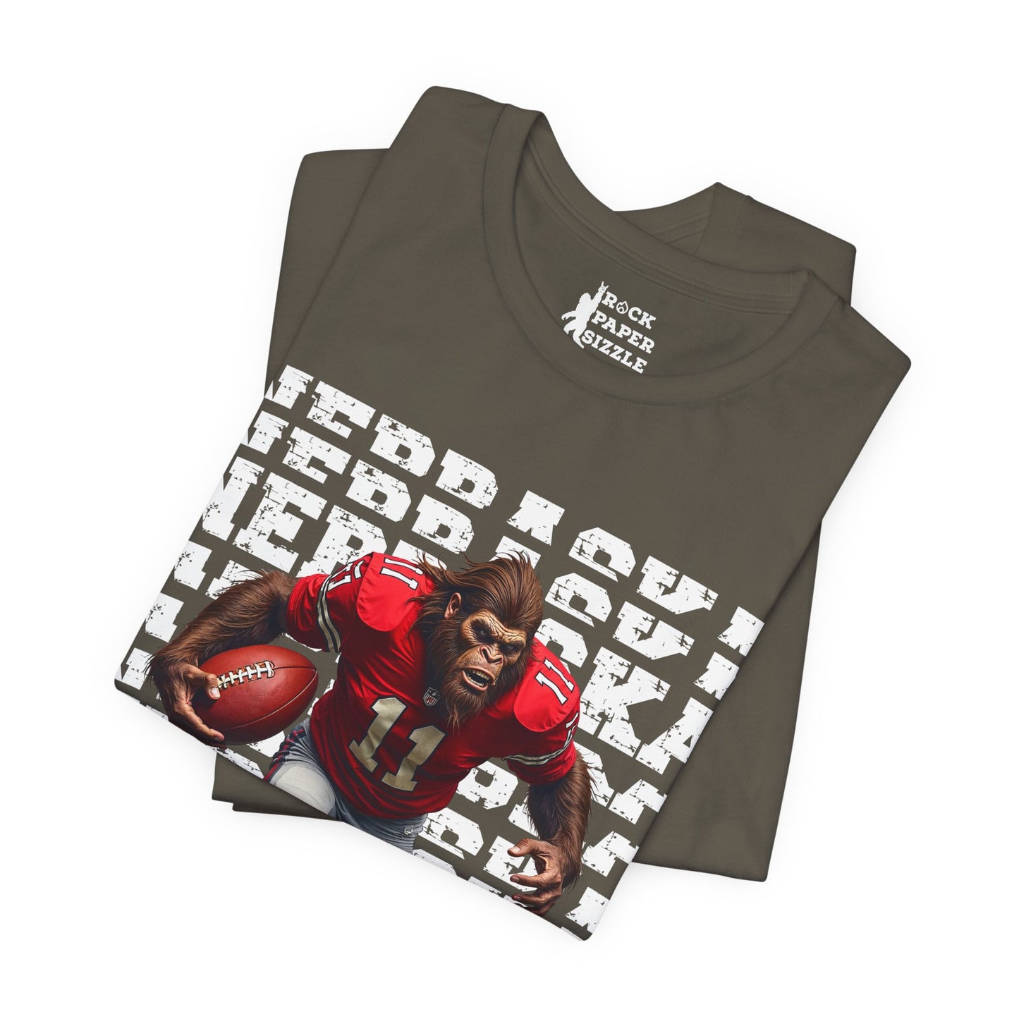 Bigfoot Nebraska T-Shirt - NCAA Husker Football