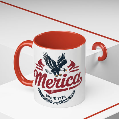 Vintage Merica Eagle Mug