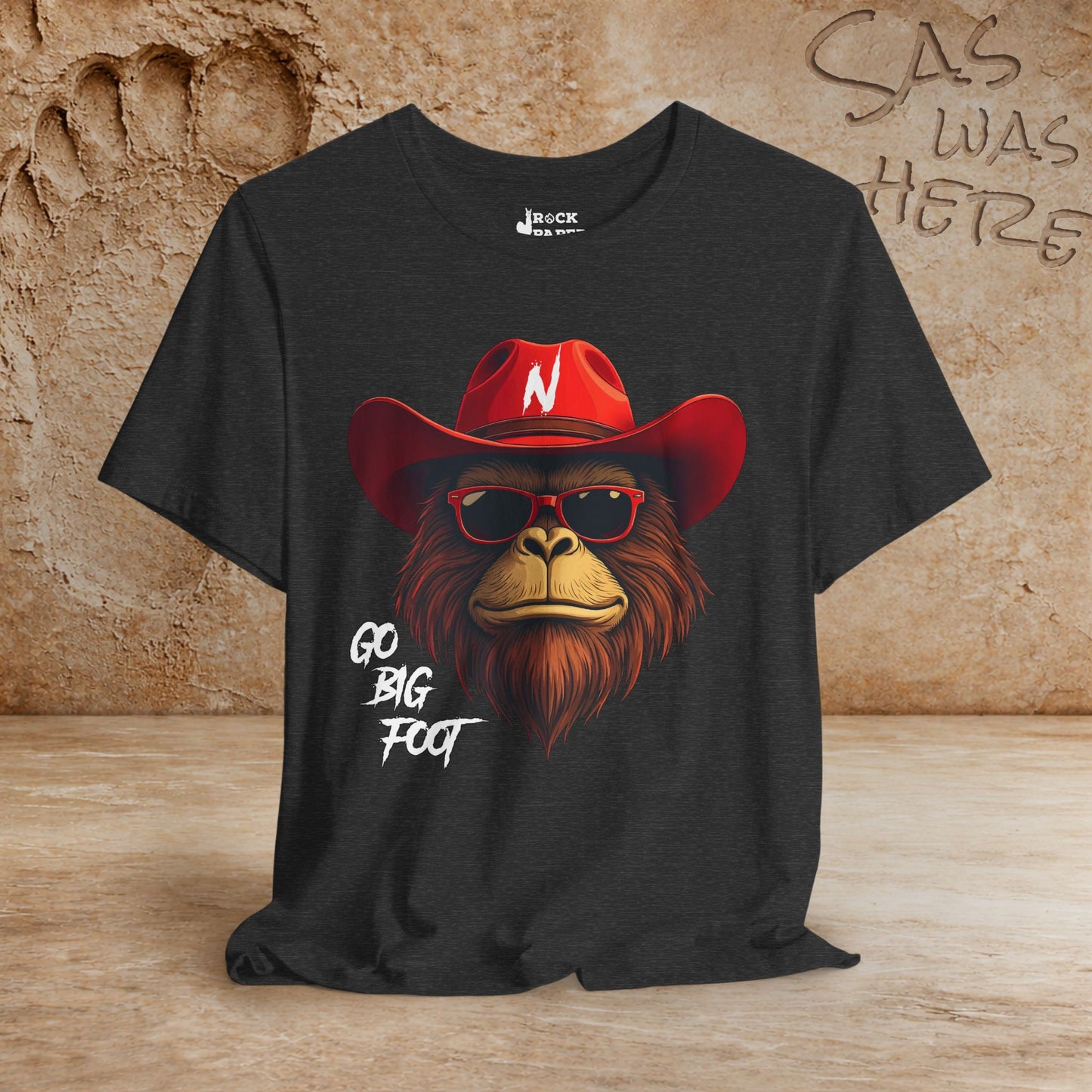 GO BIG FOOT Husker T-Shirt