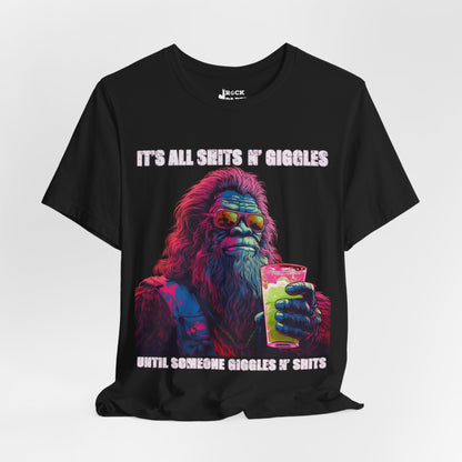 "Shiggles" T-Shirt - Sasquatch Wisdom