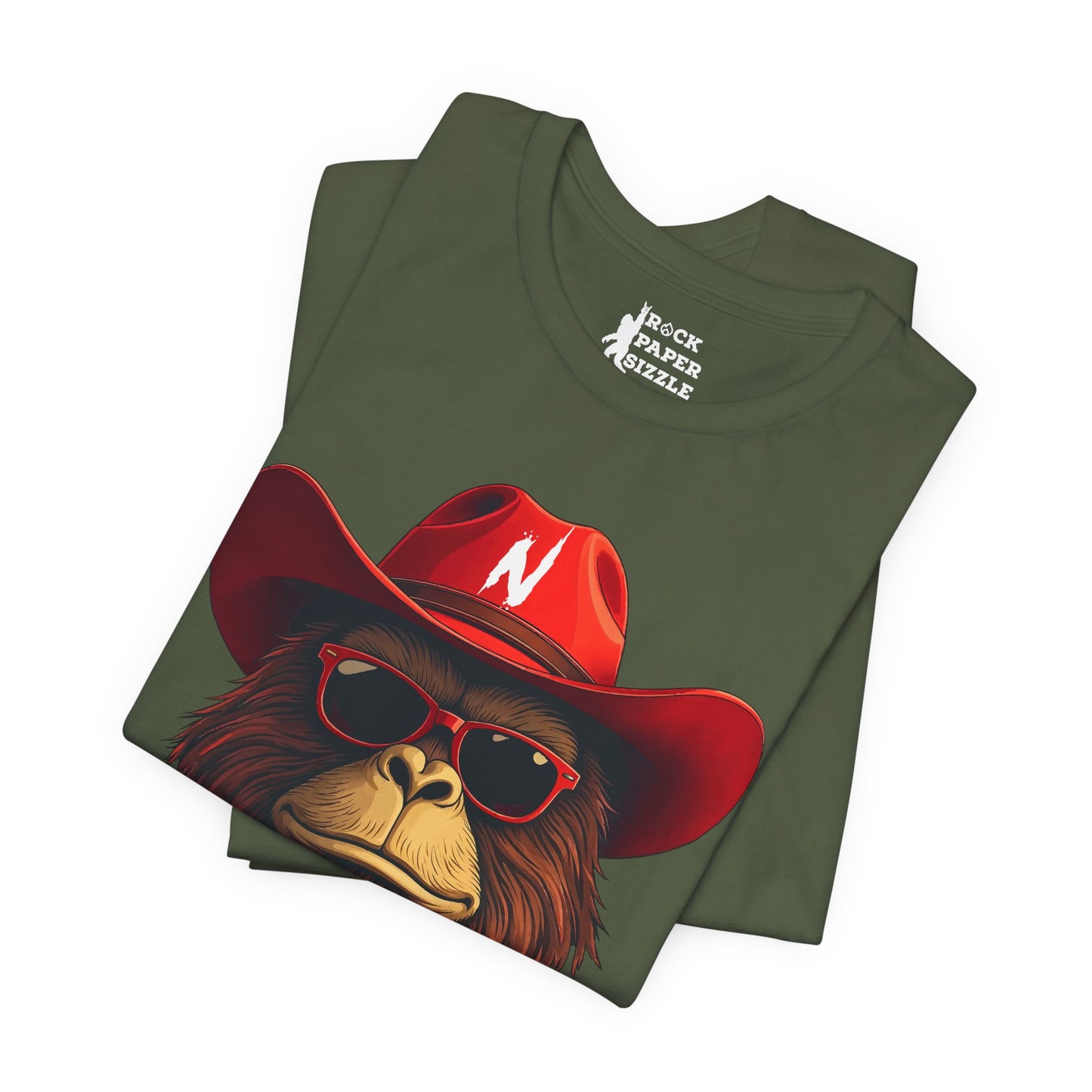 GO BIG FOOT T-Shirt - NCAA Husker Football