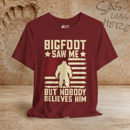 Bigfoot Saw Me but...