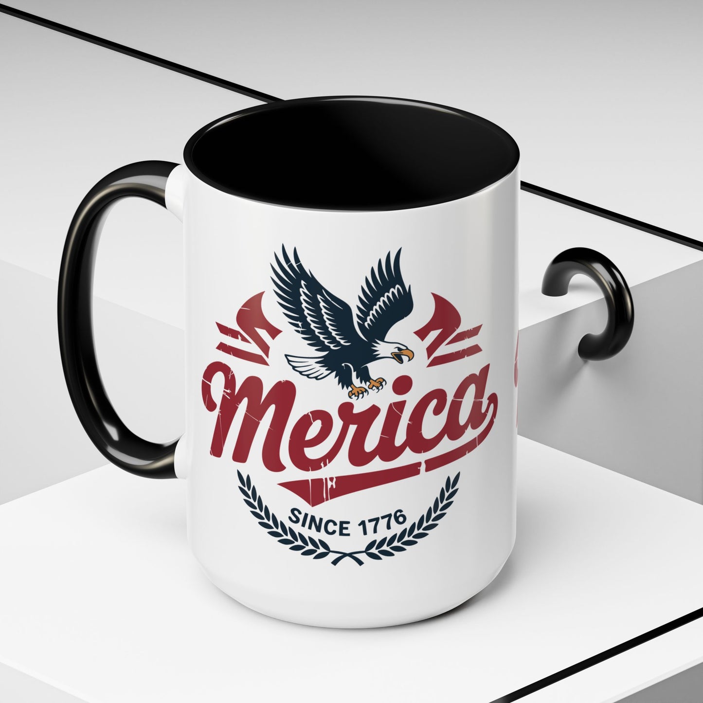 Vintage Merica Eagle Mug