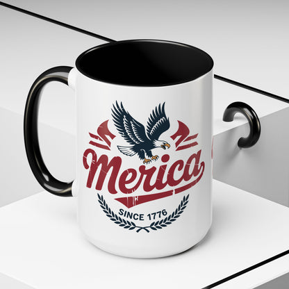Vintage Merica Eagle Mug