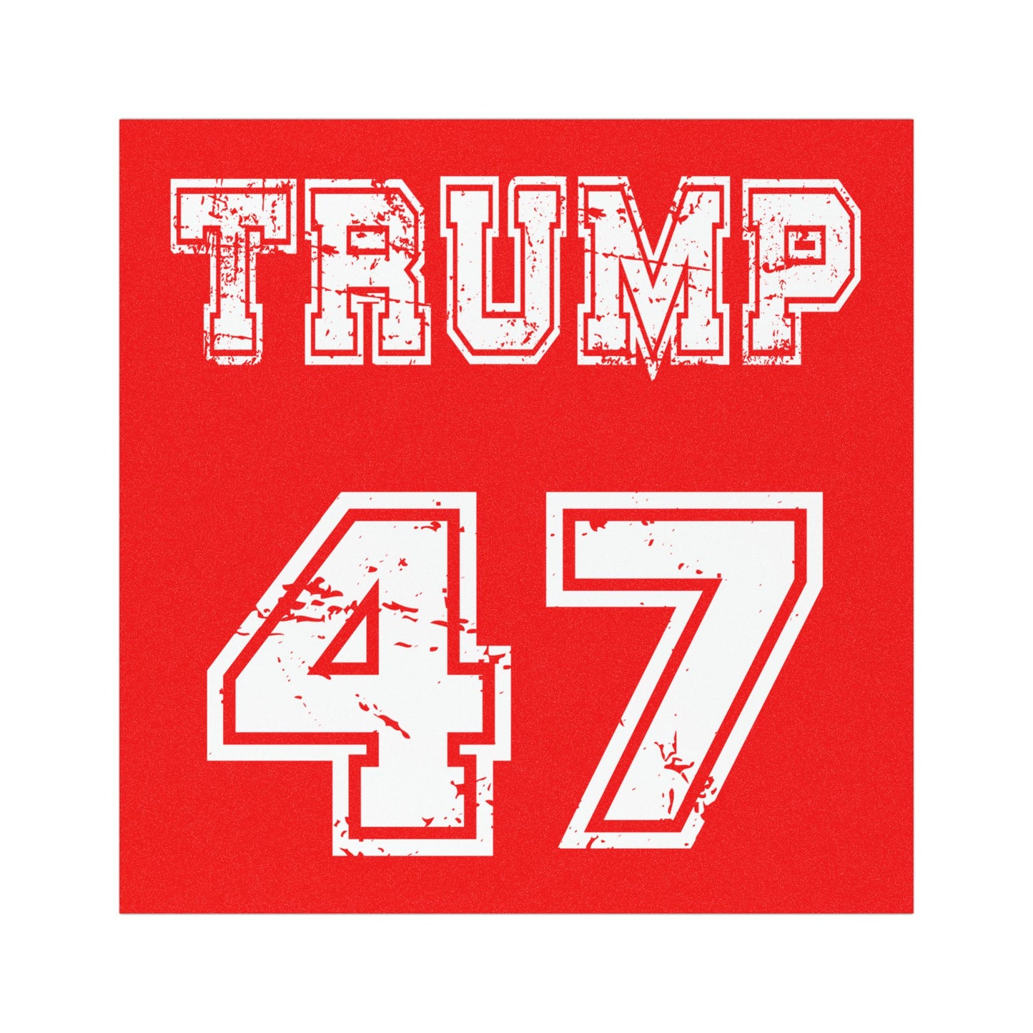 Car Magnet - Trump 47 Red