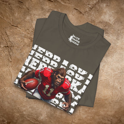Bigfoot Nebraska Football T-Shirt
