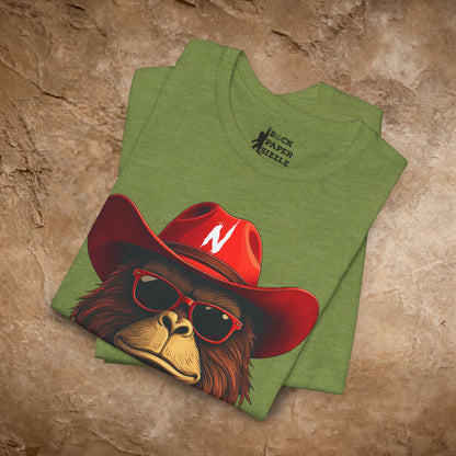GO BIG FOOT Husker T-Shirt