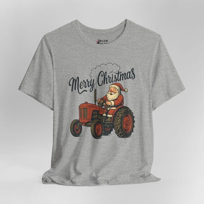Santa's Merry Tractor Shirt