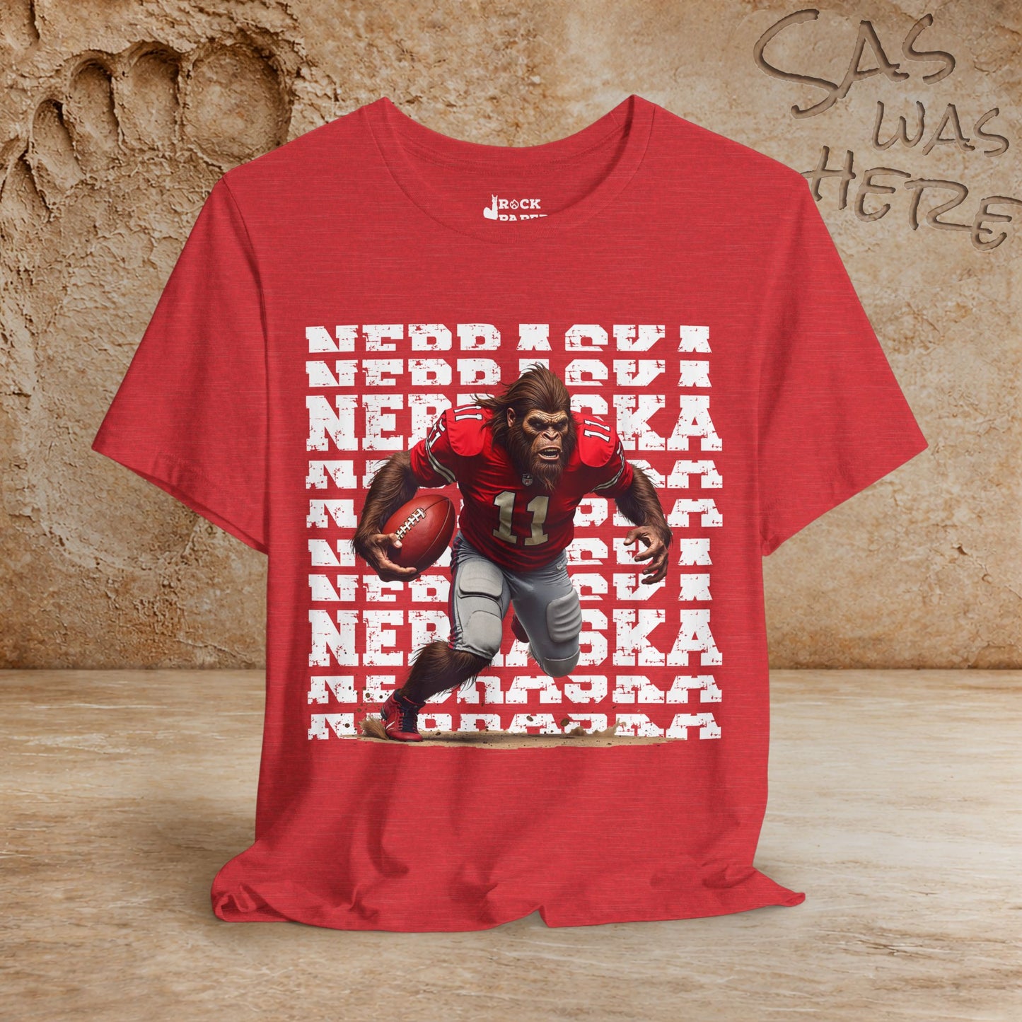 Bigfoot Nebraska Football T-Shirt
