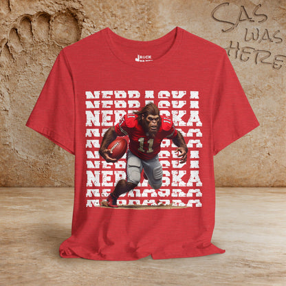 Bigfoot Nebraska Football T-Shirt