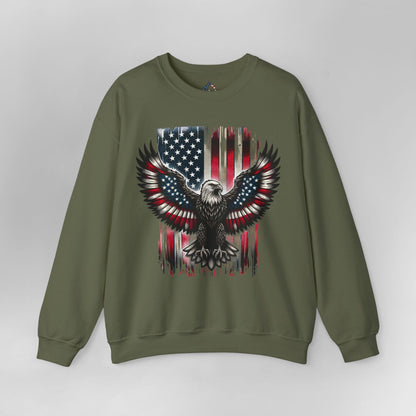 Distressed Eagle Sweatshirt