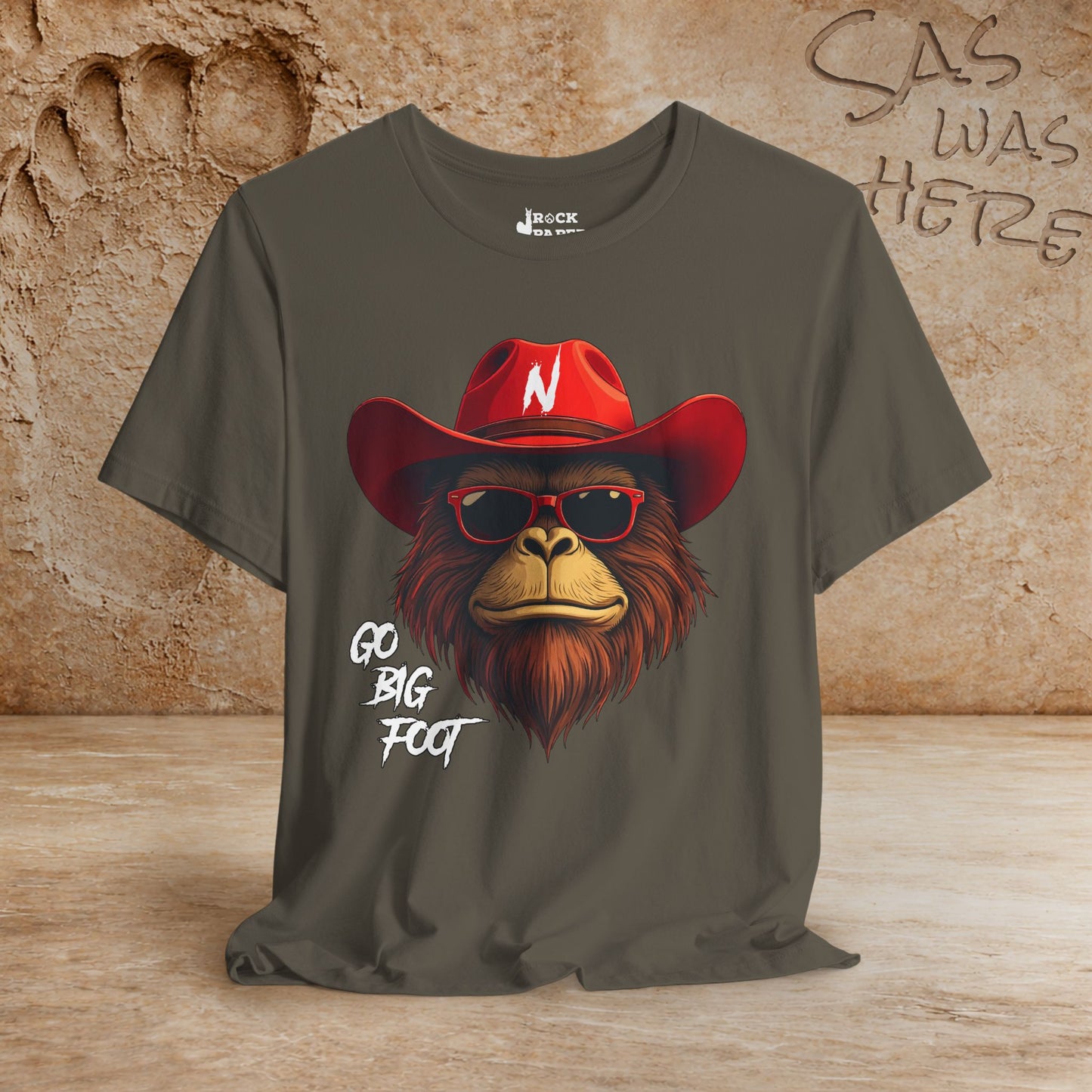 GO BIG FOOT Husker T-Shirt