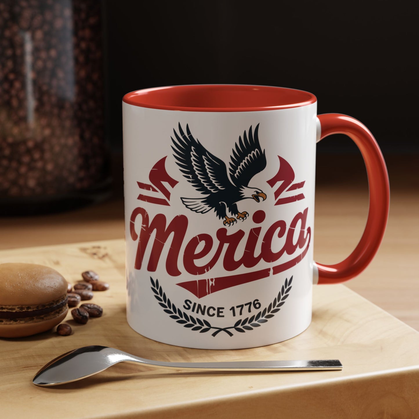 Vintage Merica Eagle Mug