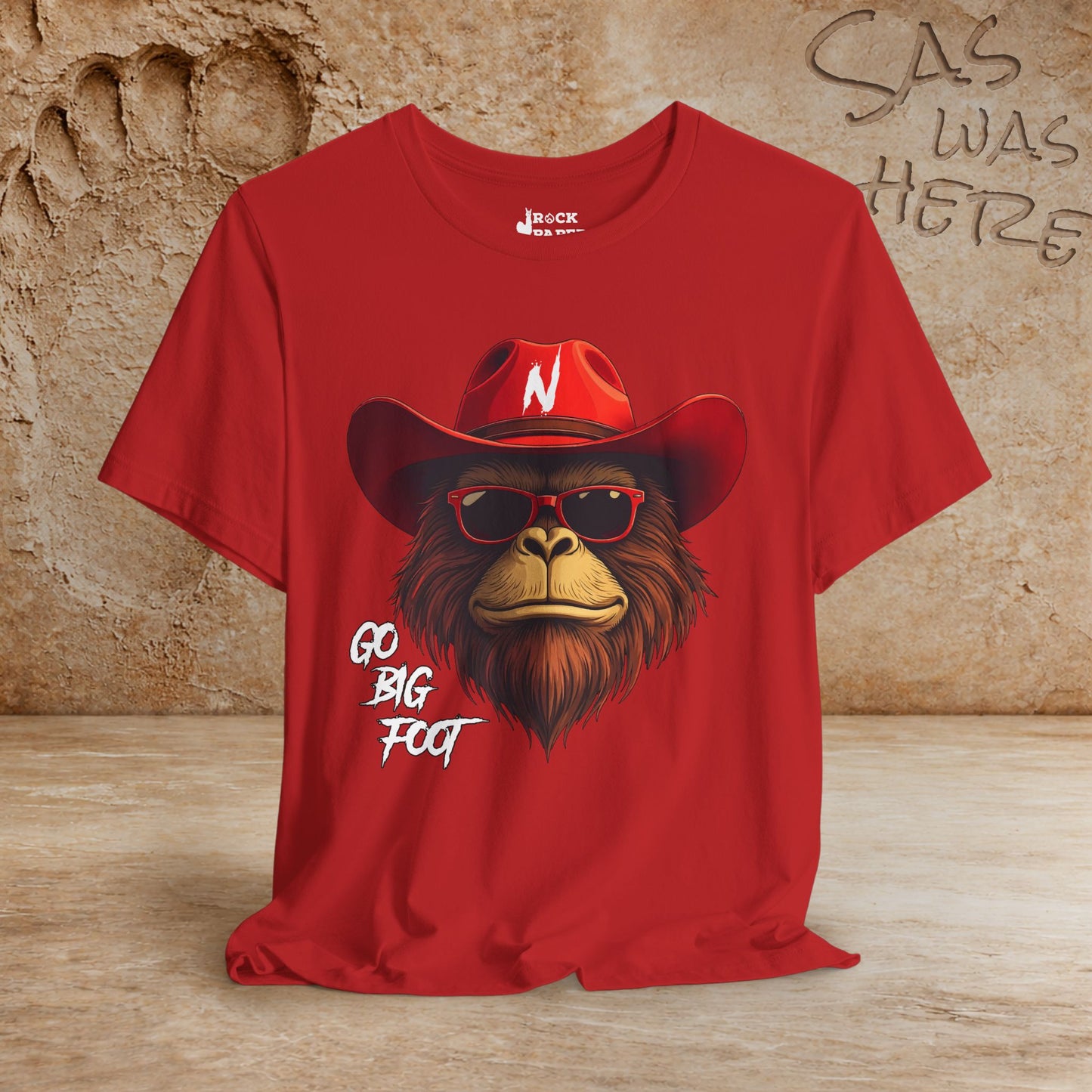 GO BIG FOOT Husker T-Shirt