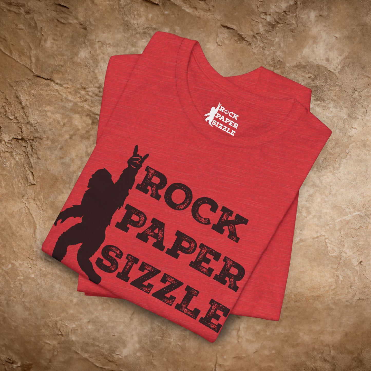 Rock Paper Sizzle Official Logo Tee