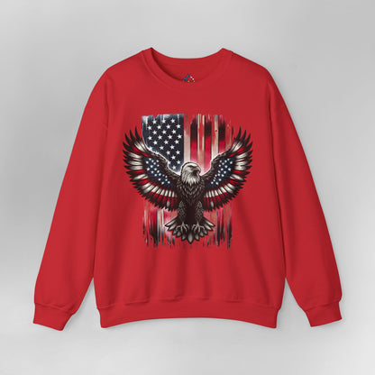 Distressed Eagle Sweatshirt