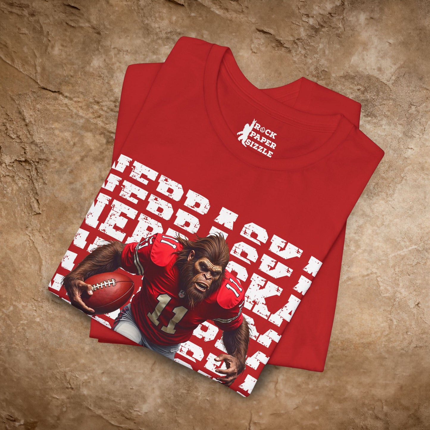 Bigfoot Nebraska Football T-Shirt