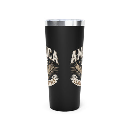 Land of the Free Tumbler, 22oz