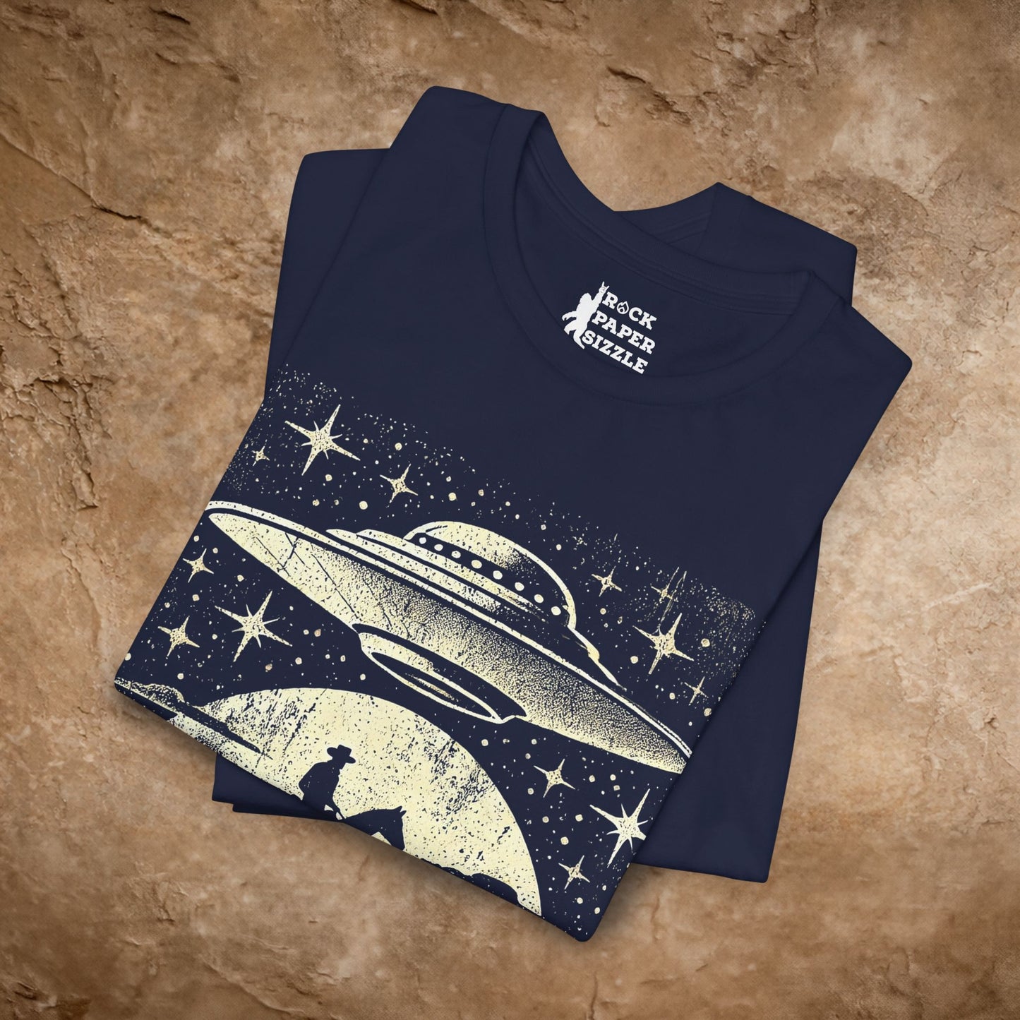 UFO Cowboy Moon
