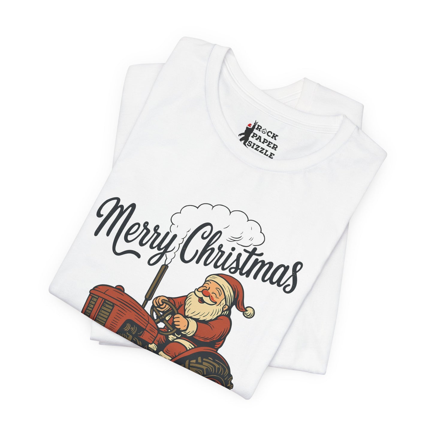 Santa's Merry Tractor Shirt