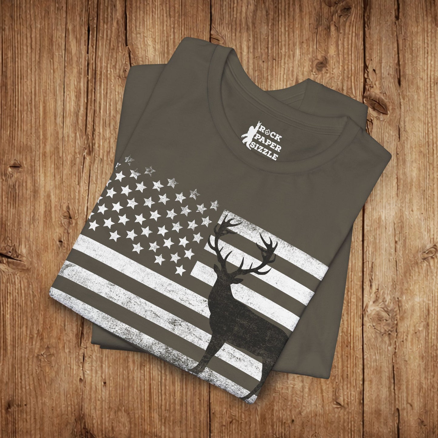Big Buck American Flag