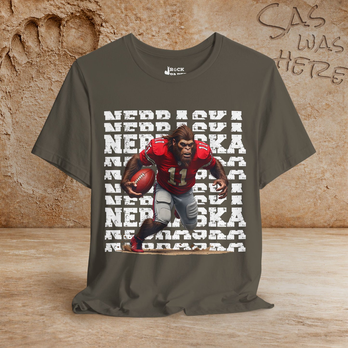 Bigfoot Nebraska Football T-Shirt