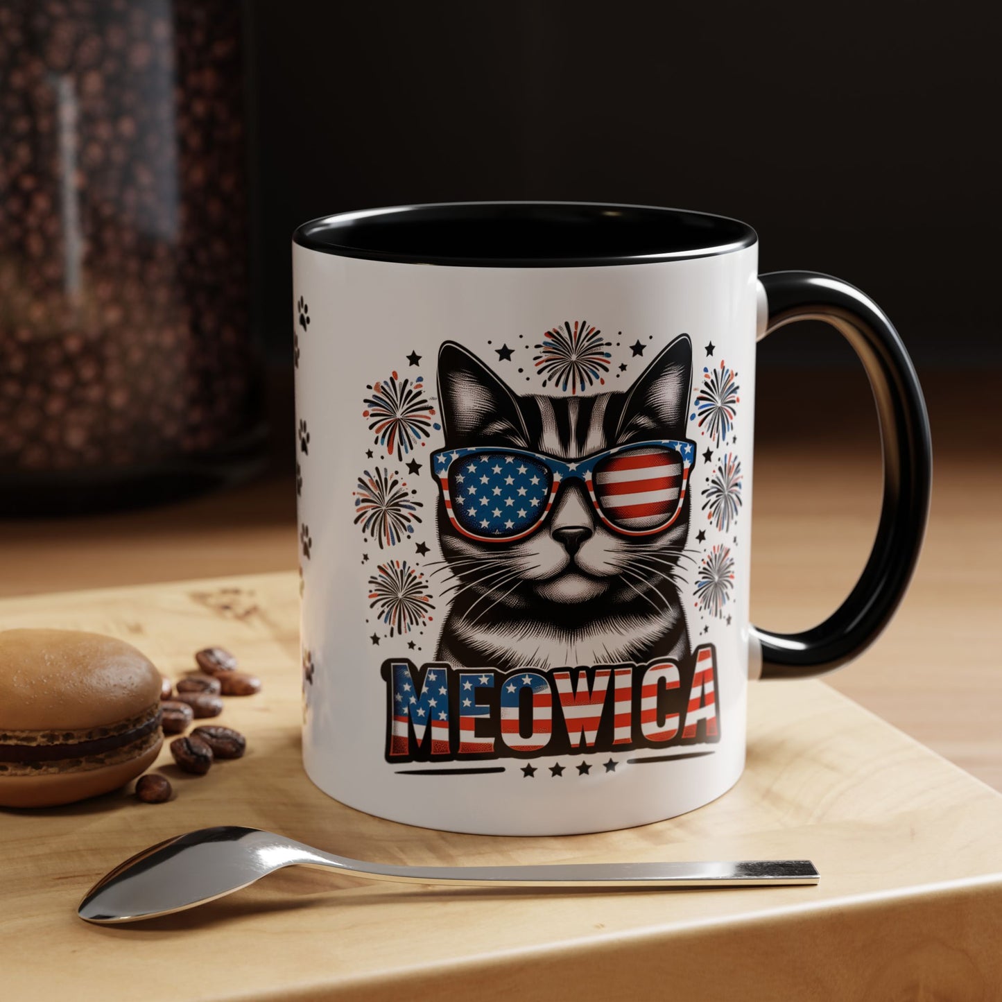 MEOWICA Mug, 11oz