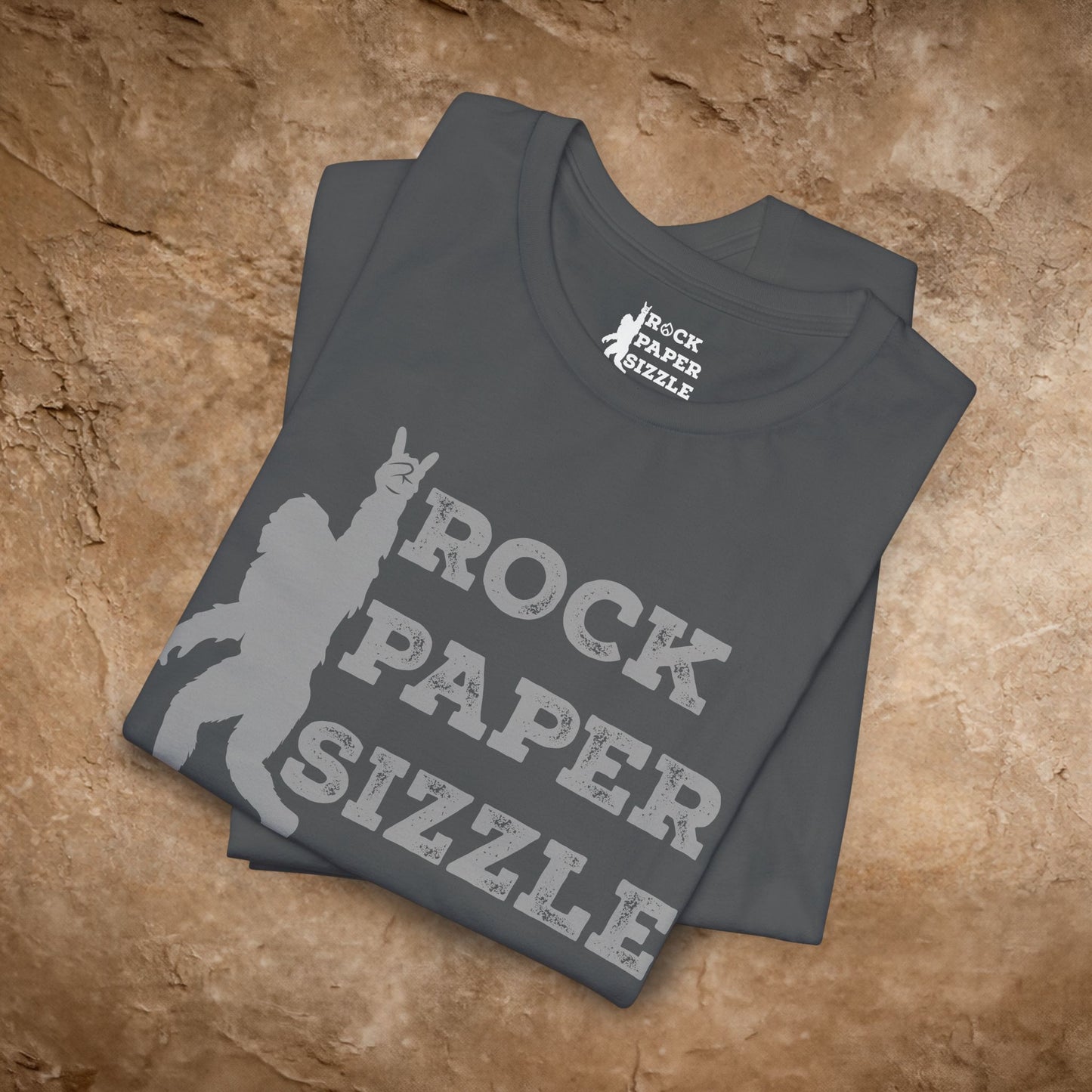 Rock Paper Sizzle Official Logo Tee