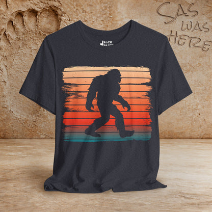 Retro Bigfoot Siloutte