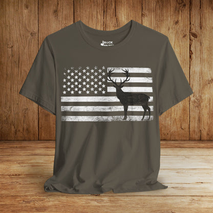 Big Buck American Flag