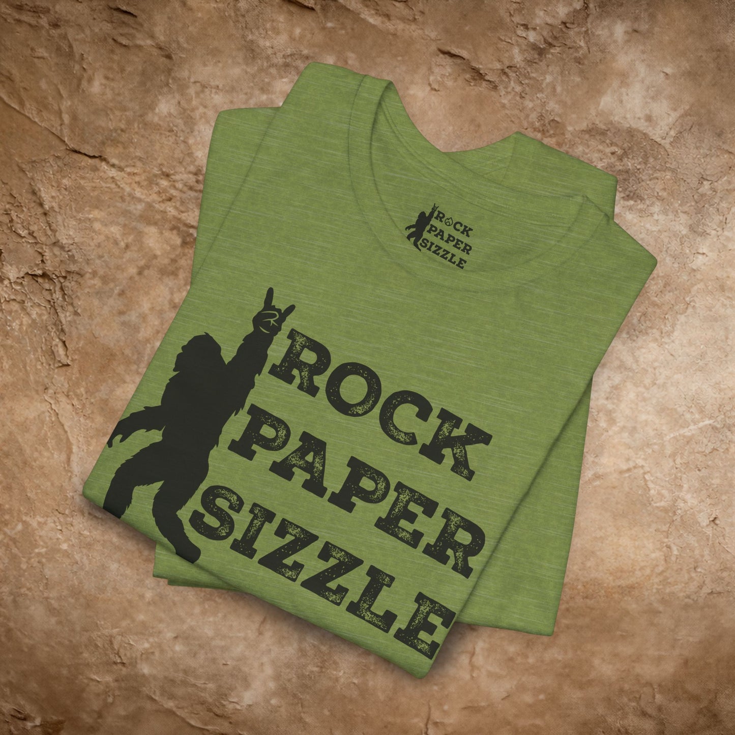 Rock Paper Sizzle Official Logo Tee