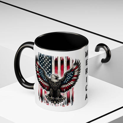 Merica Eagle Mug, 11oz