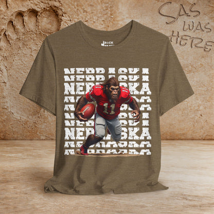 Bigfoot Nebraska Football T-Shirt