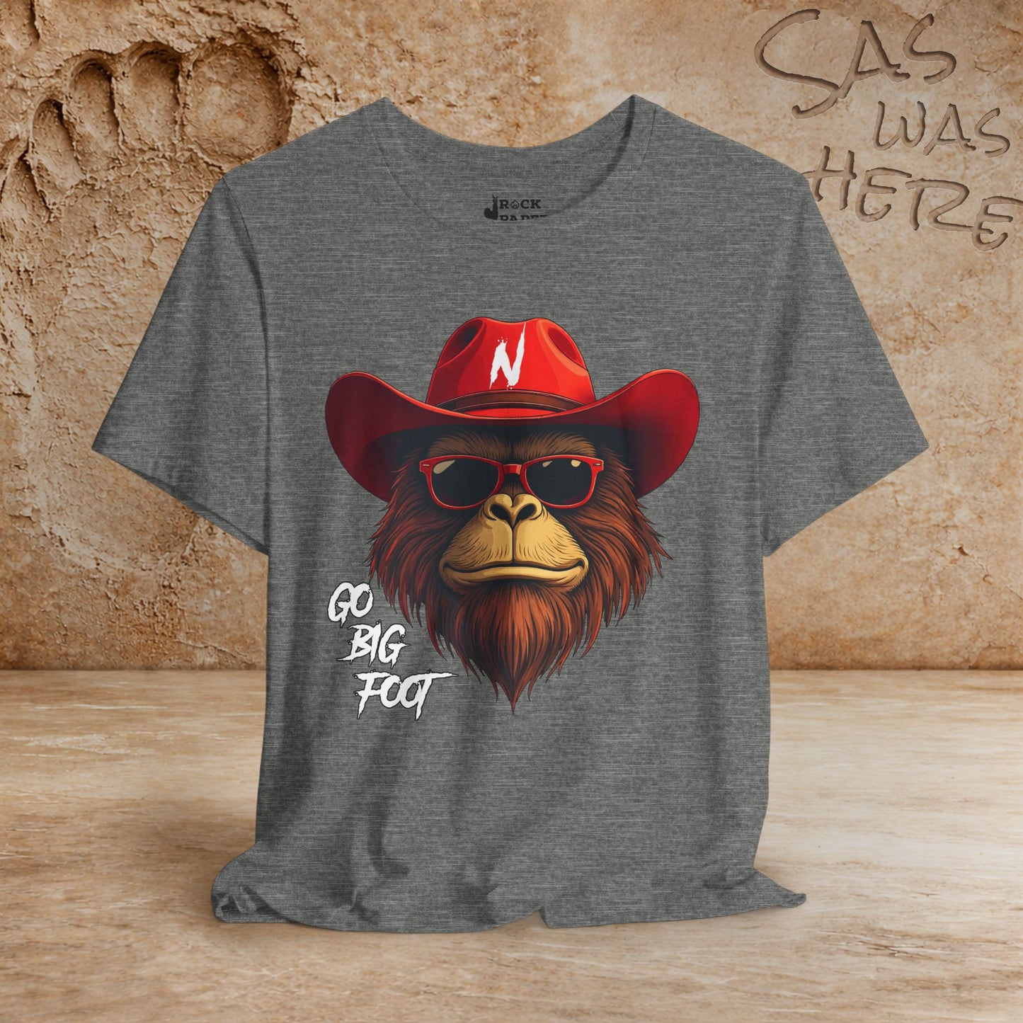 GO BIG FOOT Husker T-Shirt