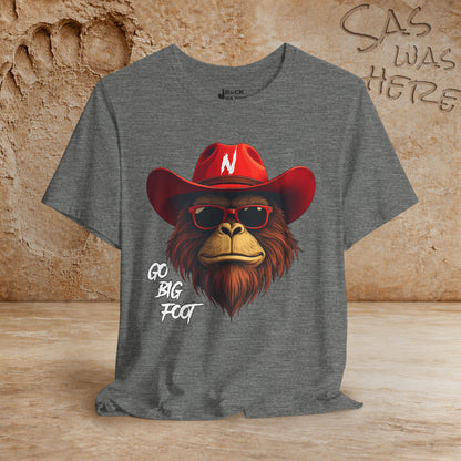 GO BIG FOOT Husker T-Shirt