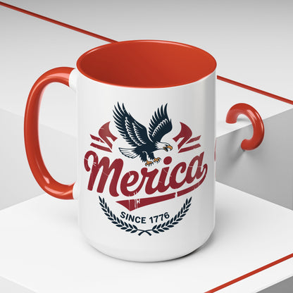 Vintage Merica Eagle Mug