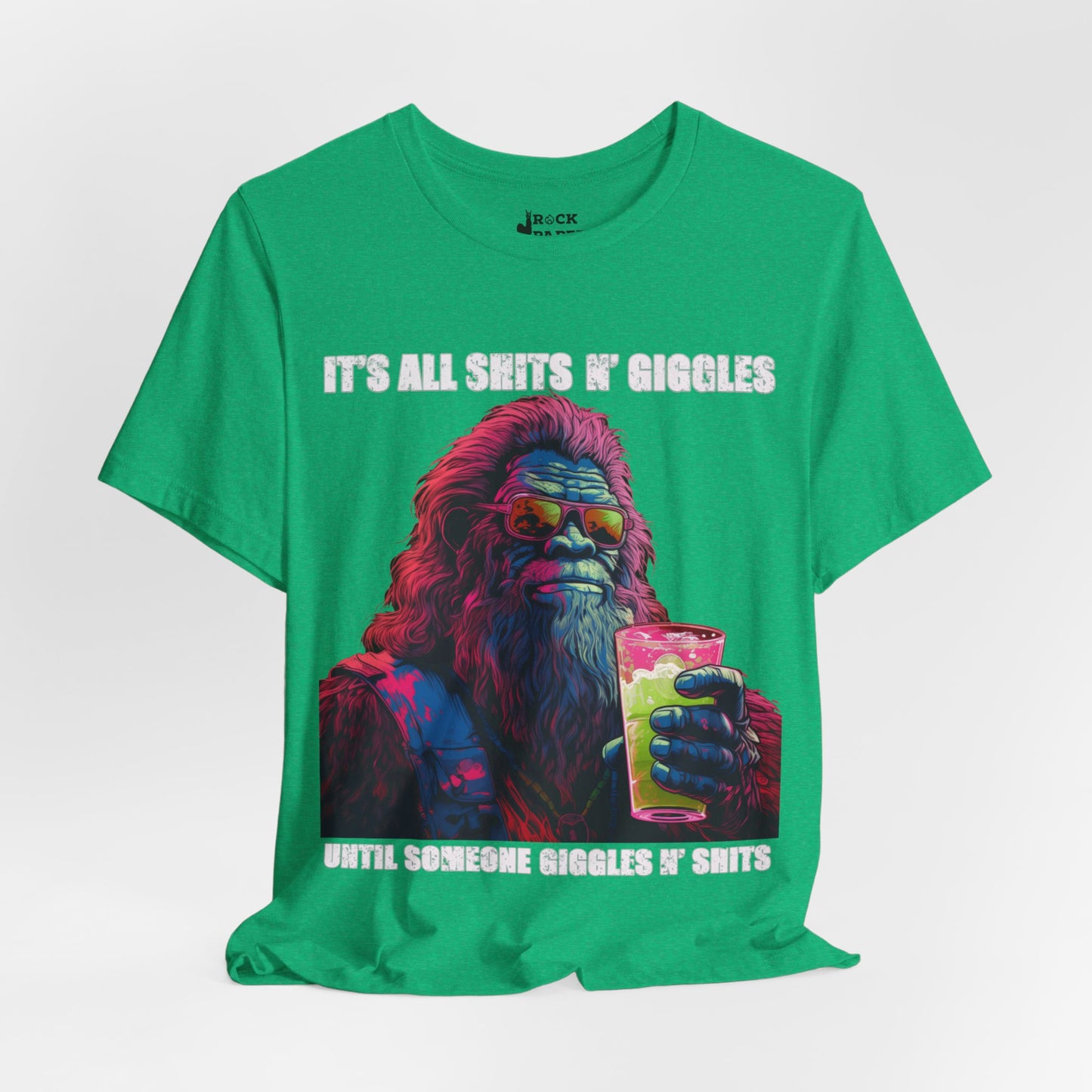 "Shiggles" T-Shirt - Sasquatch Wisdom