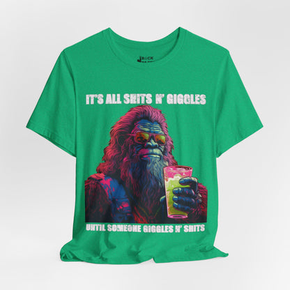 "Shiggles" T-Shirt - Sasquatch Wisdom