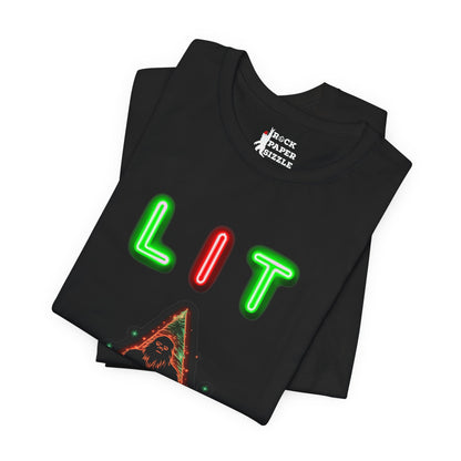 "LIT" Holiday Yeti T-Shirt