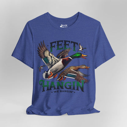 Feet Hangin We Bangin Duck Shirt