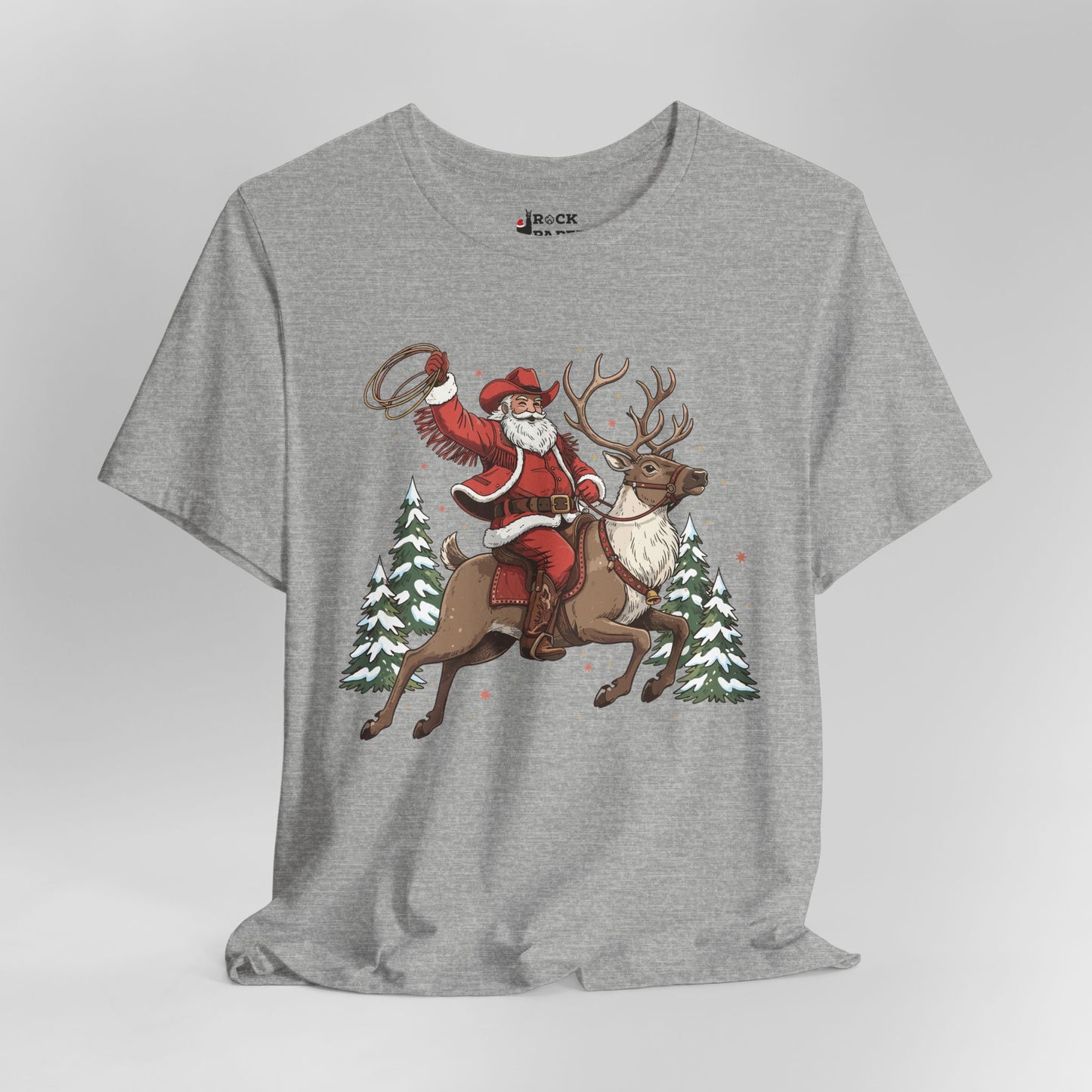 Western Christmas Cowboy Santa