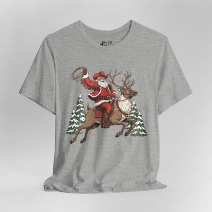 Western Christmas Cowboy Santa