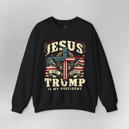 Jesus is my Savior Trump Sweatshirt