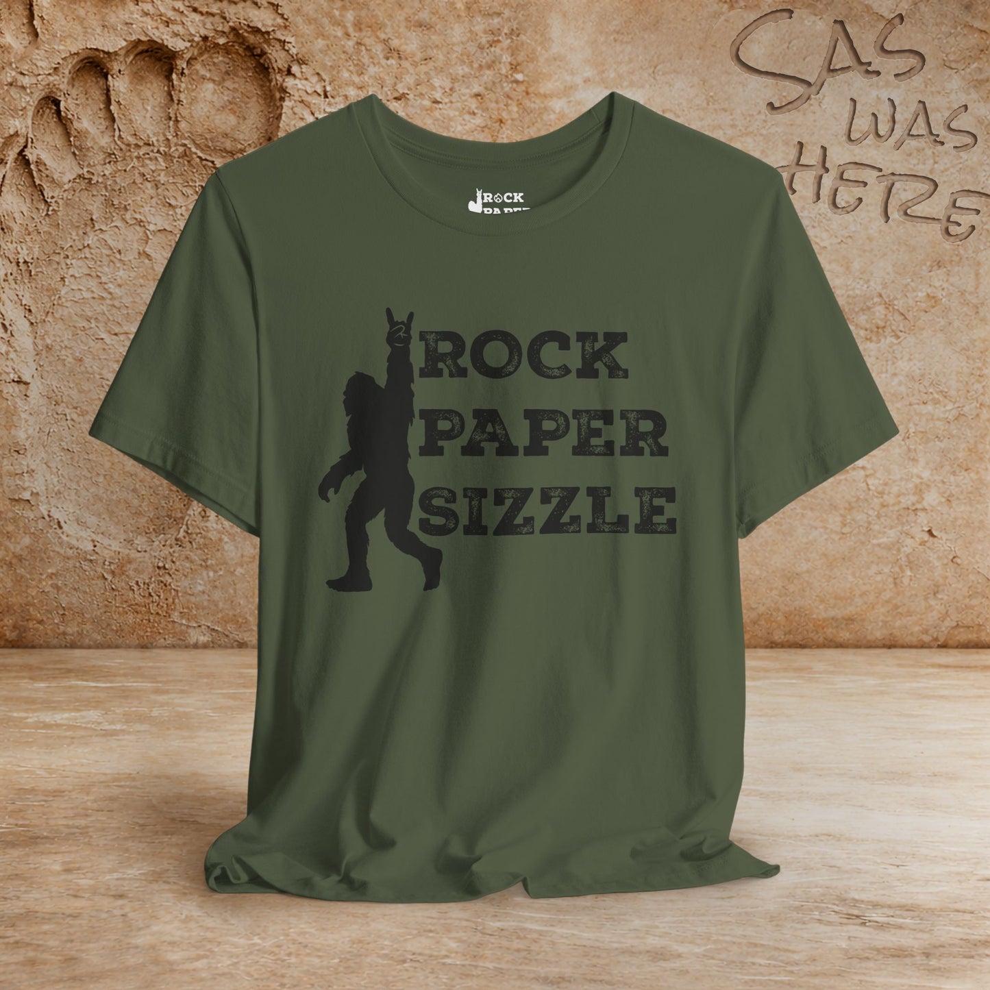 Rock Paper Sizzle Official Logo Tee