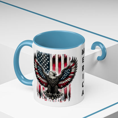 Merica Eagle Mug, 11oz