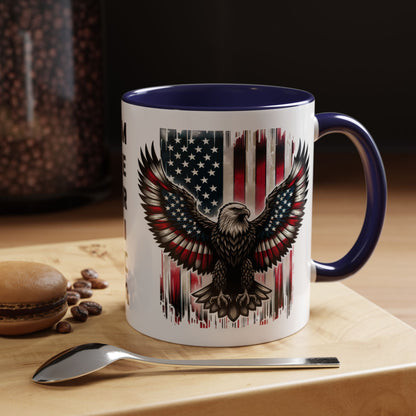 Merica Eagle Mug, 11oz